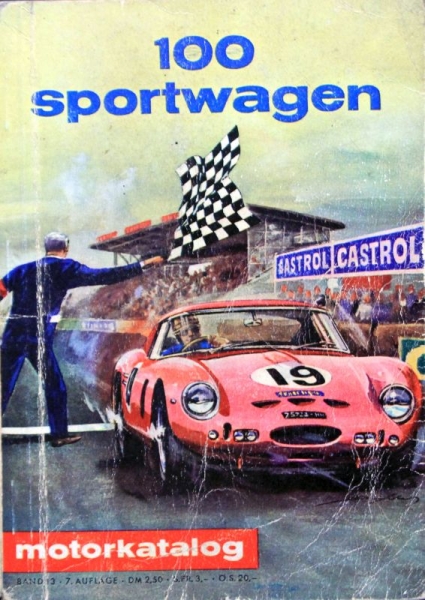 "Motorkatalog - 100 Sportwagen" Automobile-Yearbook 1962 (8354)